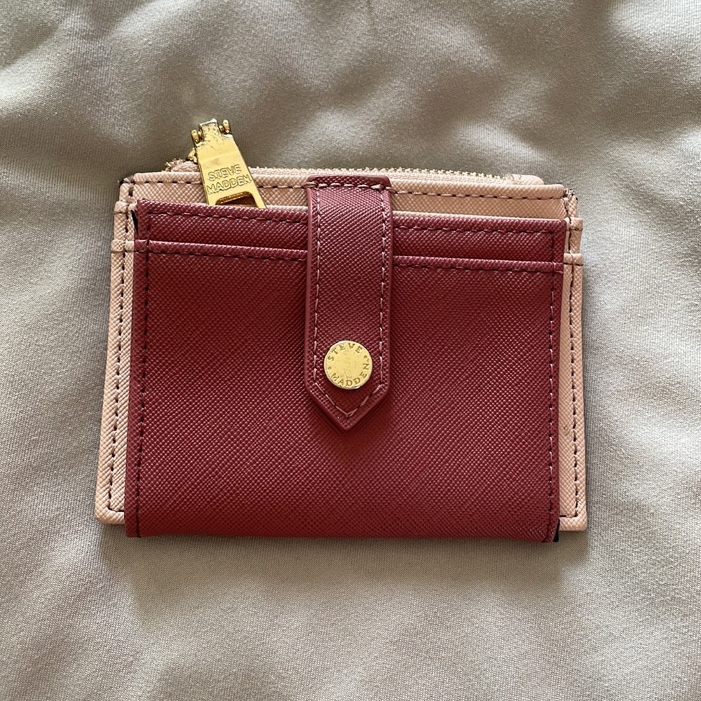 Pink wallet , cardholder — Steve Madden